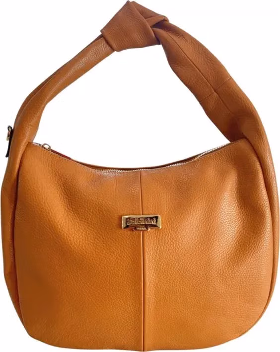 Baldinini Trend Brown Leather Women Shoulder Bag