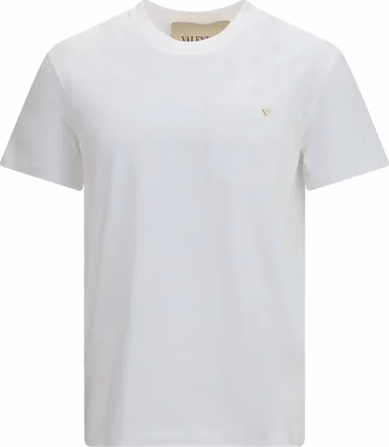 Valentino Garavani White Cotton T-Shirt