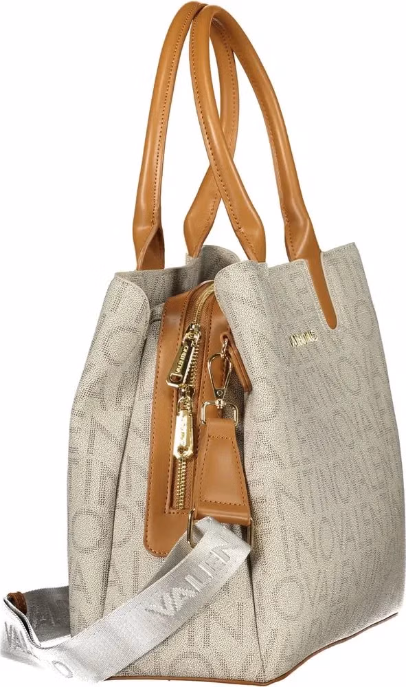 Mario Valentino Beige Polyurethane Womens Bag