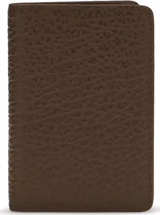 Maison Margiela Brown Calf Leather Bos Taurus Wallet