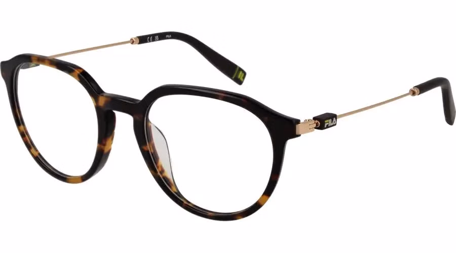 Fila Brown Metal & Plastic Glasses (Frames)