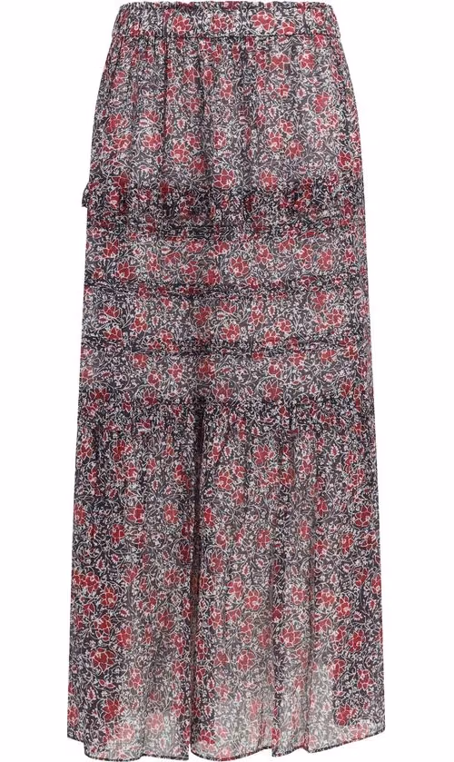 Isabel Marant Étoile Purple Cotton Long Skirt