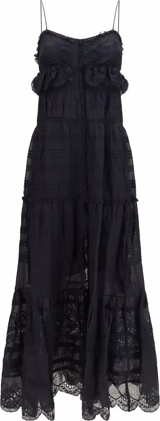 Isabel Marant Étoile Black Cotton Casual Dress