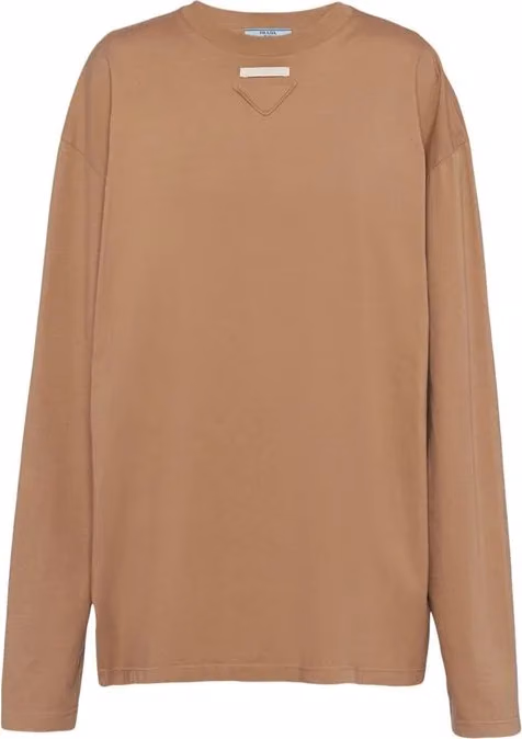 Prada Brown Cotton T-Shirt