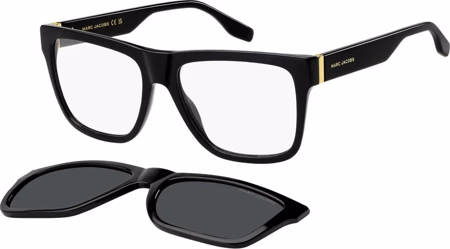 Marc Jacobs Black Acetate Glasses (Frames)