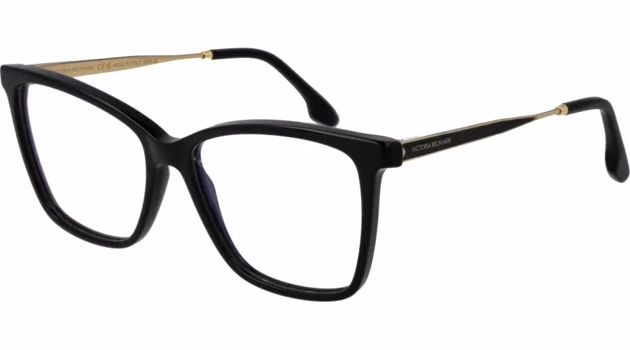 Victoria Beckham Black Metal Glasses (Frames)