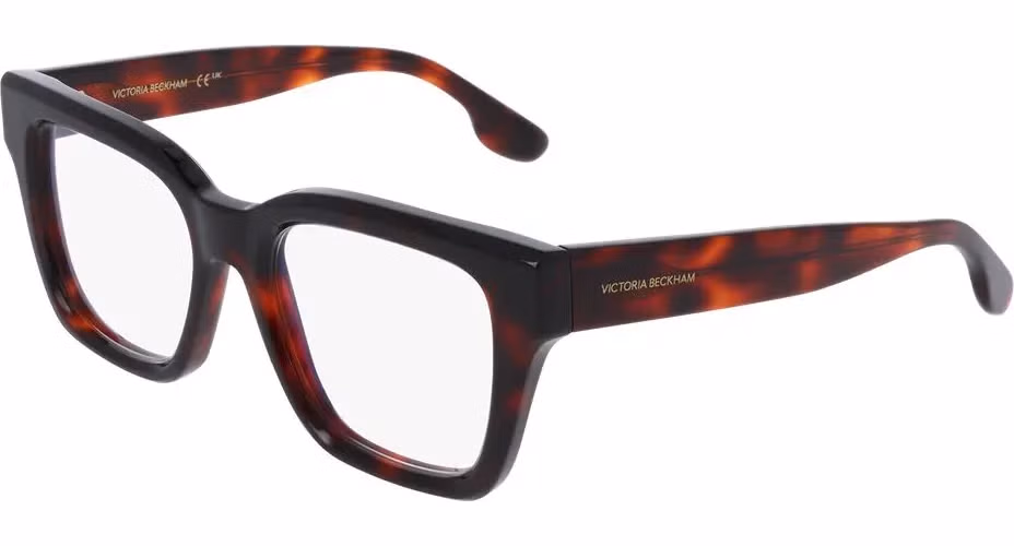 Victoria Beckham Brown Plastic Glasses (Frames)