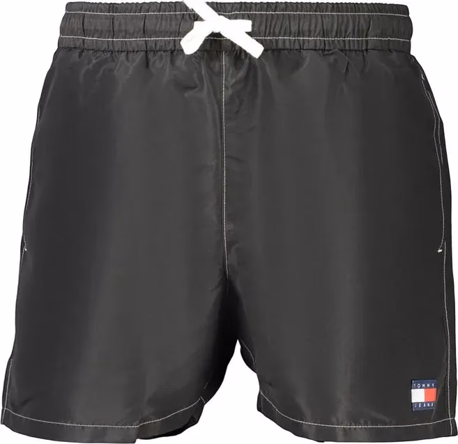 Tommy Hilfiger Black Polyester Men's Swimwear