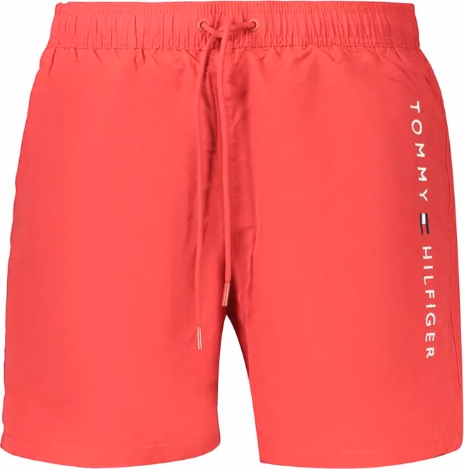 Tommy Hilfiger Rosso Polyester Mens Swimwear
