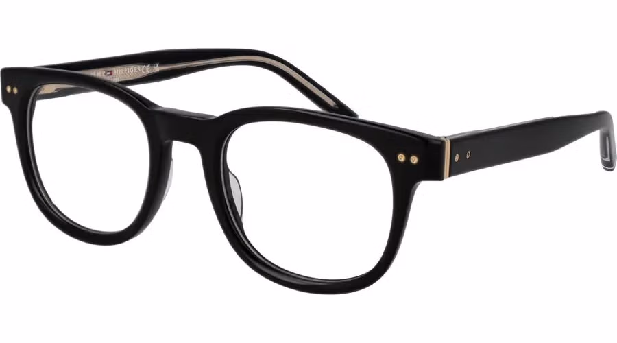 Tommy Hilfiger Black Acetate Glasses (Frames)