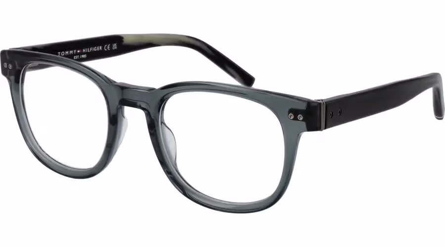 Tommy Hilfiger Gray Acetate Glasses (Frames)