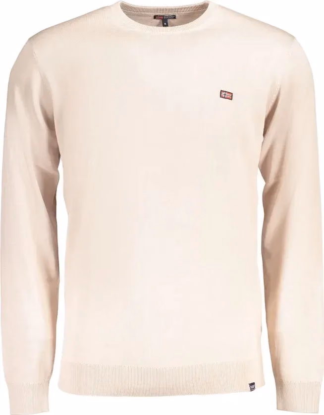 Norway 1963 Beige Cotton Men's Sweater