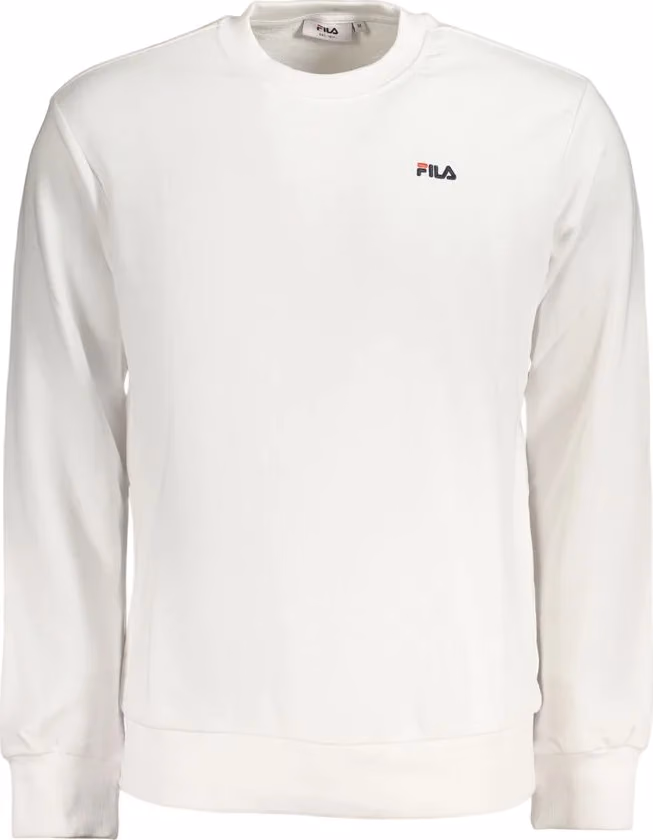 Fila White Cotton Men's Sweatshirt