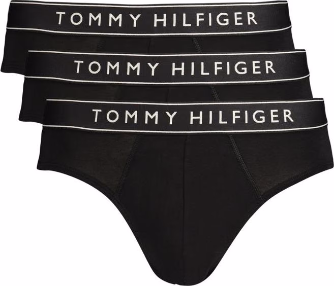 Tommy Hilfiger Black Cotton Men's Brief