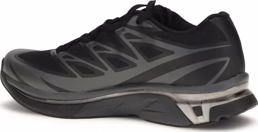 MM6 Black Polyamide Athletic Sneakers