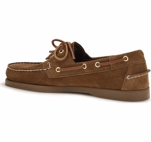 Sebago Brown Calf Leather Bos Taurus Slip-On Loafers