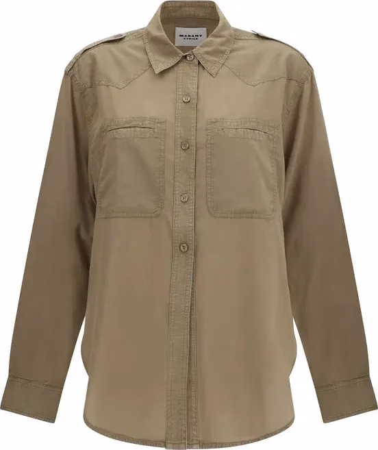 Isabel Marant Étoile Bicolor Cotton Shirt