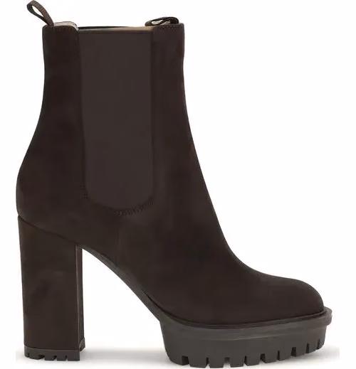 Gianvito Rossi Brown Calf Leather Bos Taurus Ankle Boots