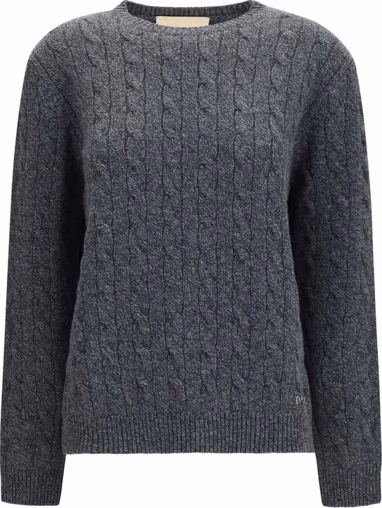 Valentino Garavani Gray Wool Oves Aries Sweatshirt