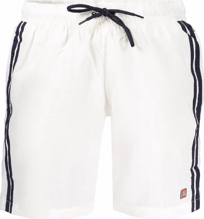 Norway 1963 Bianco Polyamide Men's Swimwear