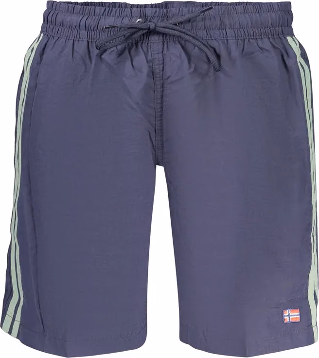 Norway 1963 Blu Poliammide Men's Boxer