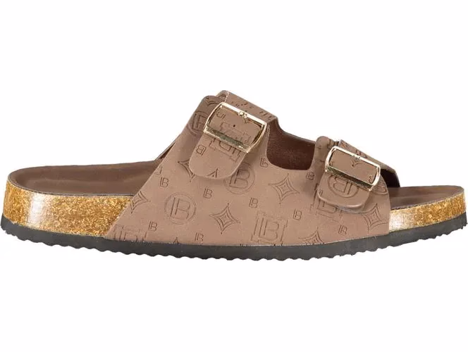 Laura Biagiotti Brown Polyurethane Women's Sandal