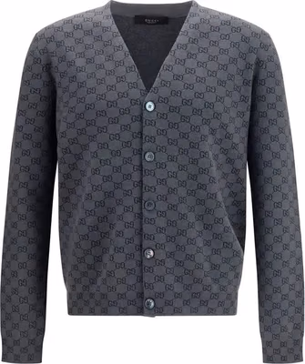 Gray Wool Oves Aries Cardigan