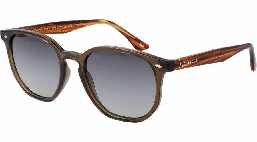 Ted Baker Brown Acetate Sunglasses