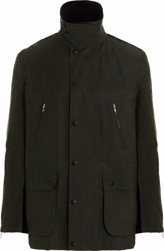 Department 5 Bicolor Cotton Full-Length Jacket