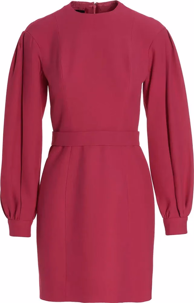Giovanni Bedin Fuchsia Viscose Short Dress