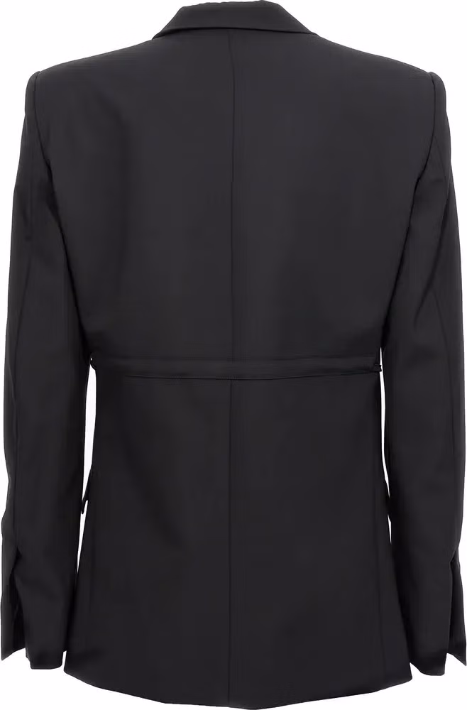Nensi Dojaka Black Virgin Wool Blazer