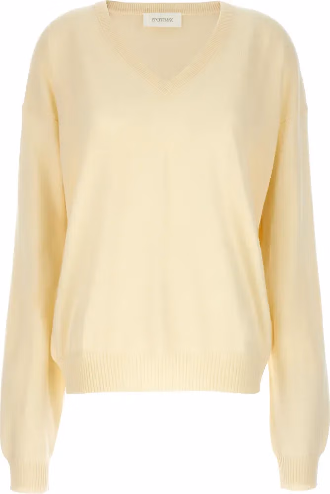 Sportmax Bicolor Wool Cardigan