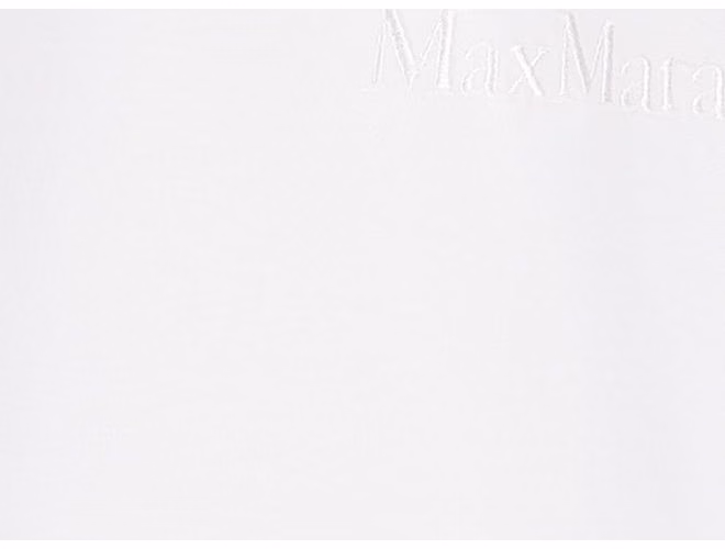 Max Mara White Cotton T-Shirt