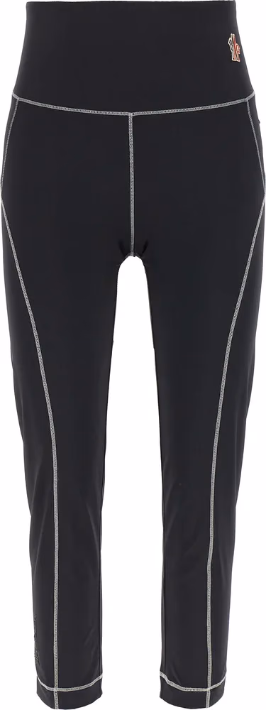 Moncler Grenoble Black Polyamide Leggings