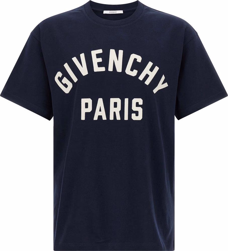 Givenchy Blue Cotton T-Shirt
