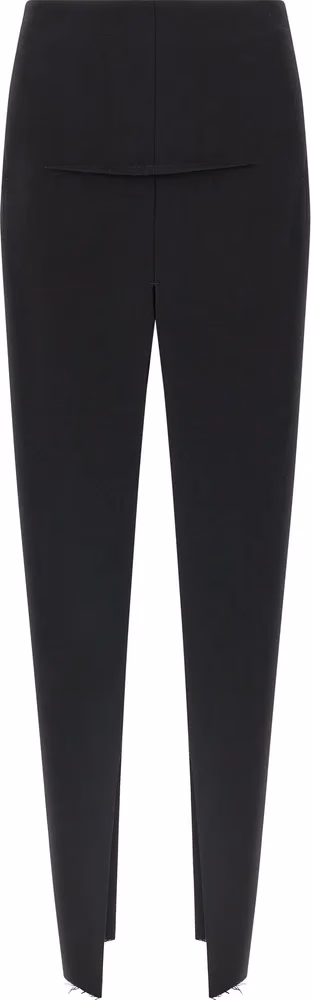 Rick Owens Black Virgin Wool Mini Skirt
