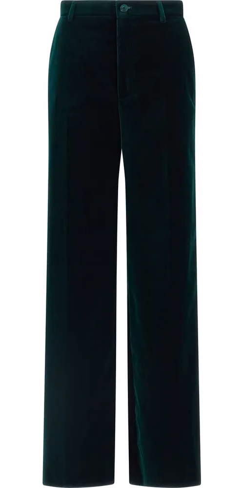 Gucci Bicolor Cotton Casual Pants
