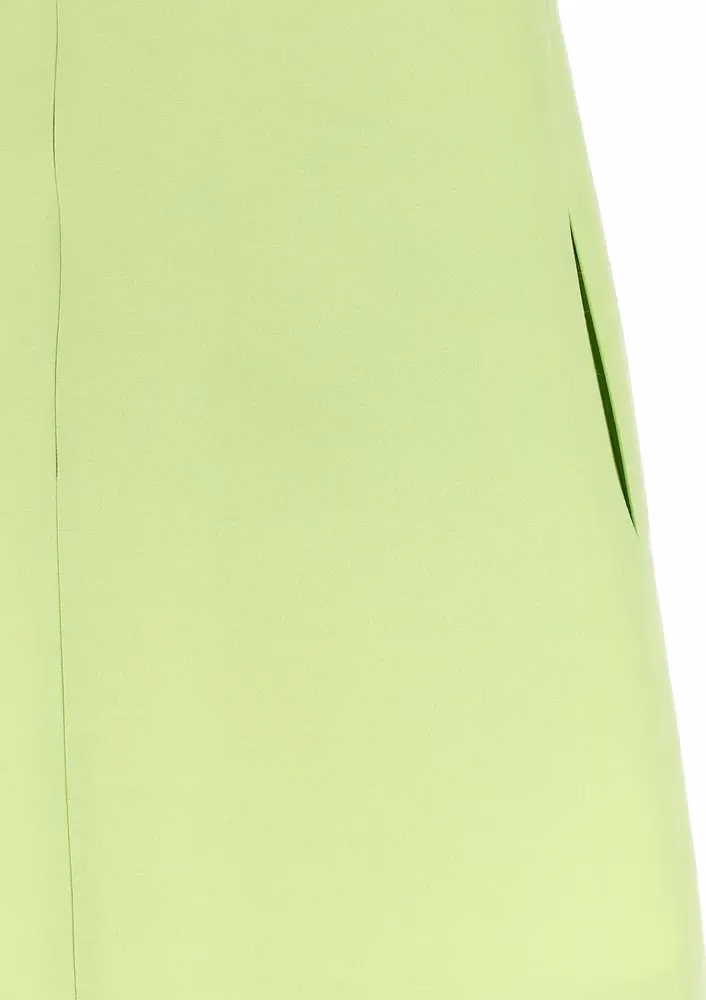 Valentino Garavani Bicolor Virgin Wool Short Dress