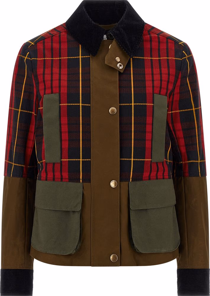 Alexander McQueen Multicolor Cotton Full-Length Jacket