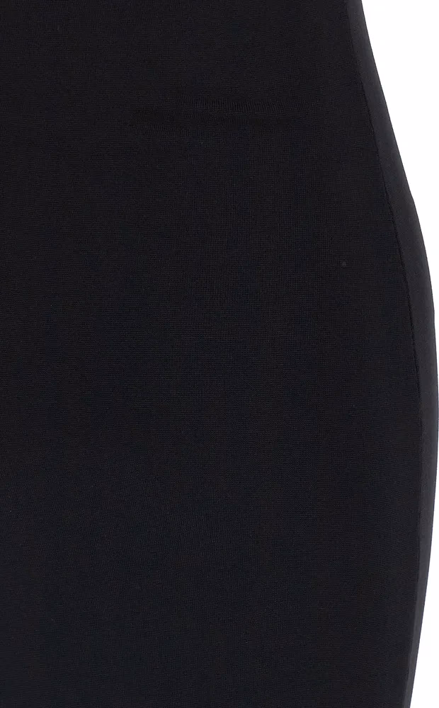 Entire Studios Black Viscose Midi Dress
