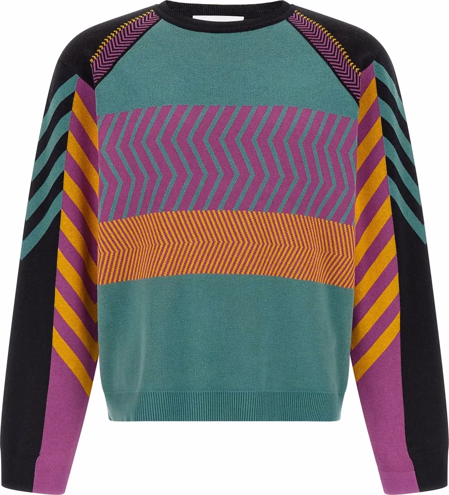 Kiko Kostadinov Multicolor Cotton Cardigan