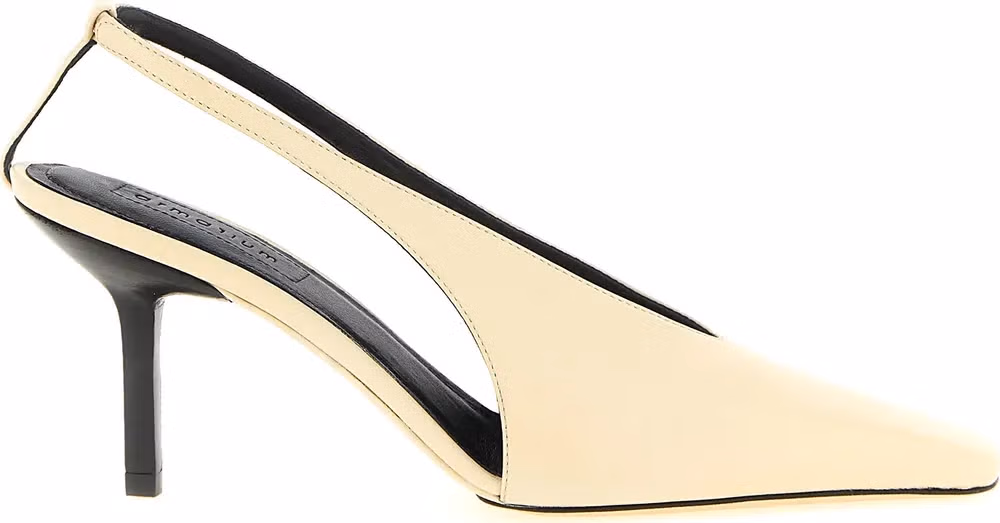 Armarium Beige Lambskin High Heel Pumps