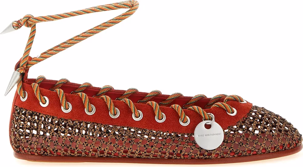Kiko Kostadinov Multicolor Polyester Ballet Flats