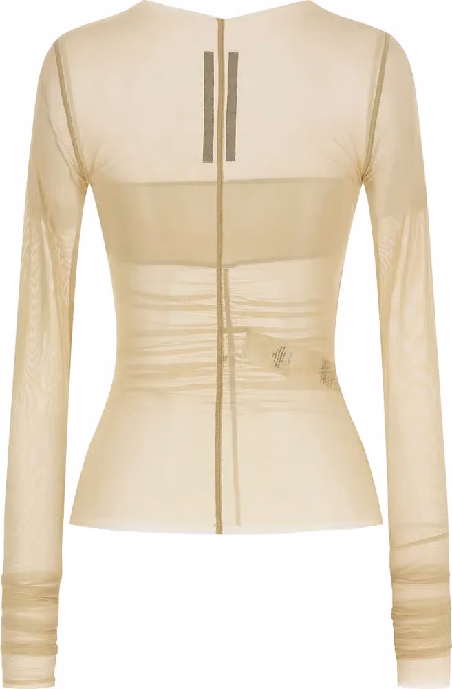 Rick Owens Beige Nylon Shirt