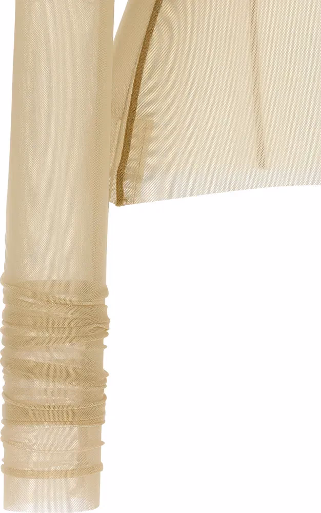Rick Owens Beige Nylon Shirt