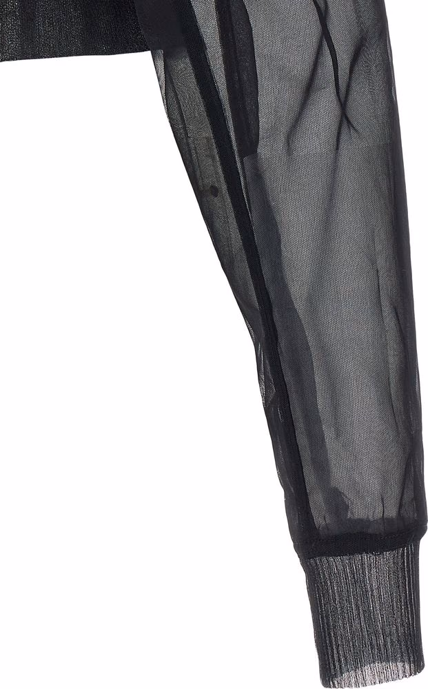 Rick Owens Black Nylon Bomber