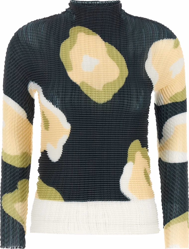 Issey Miyake Multicolor Polyester Sweatshirt
