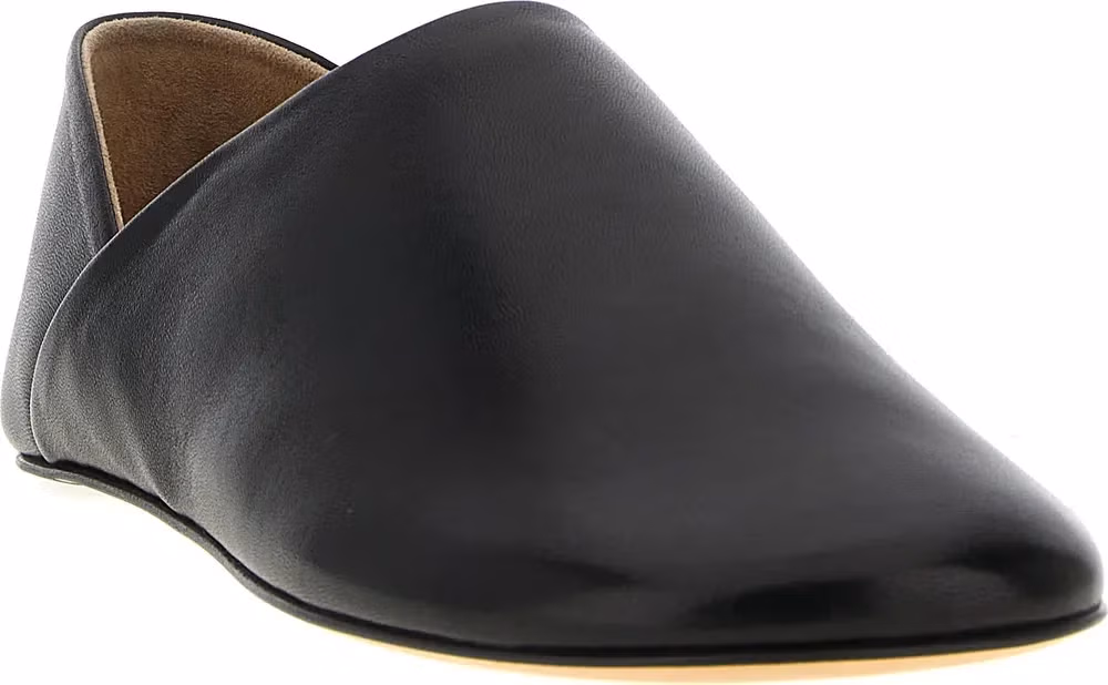 J.W.Anderson Black Lamb Leather Mules