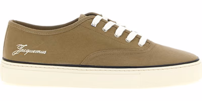 Bicolor Cotton Low Top Sneakers