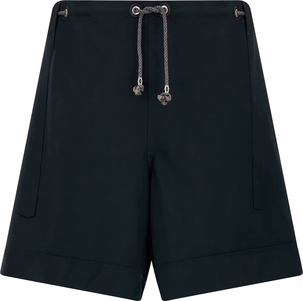 Kiko Kostadinov Bicolor Virgin Wool Bermuda Shorts